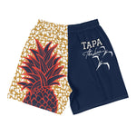 Toloa Collection: Color Block Pineapple/Navy Toloa Shorts