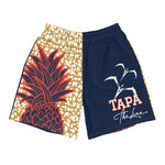Toloa Collection: Color Block Pineapple/Navy Toloa Shorts