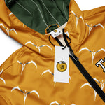 Toloa Collection: Men’s Color Sunshine/Tropical Green Pinstripe Toloa Windbreaker Jacket