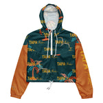 Toloa Collection: Women's Tapa The Line Toloa Cropped Windbreaker