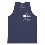 Toloa Collection: Mens Manuia Pocket Print Tank Top