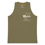 Toloa Collection: Mens Manuia Pocket Print Tank Top