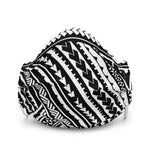 Premium Tatau face mask - Black/White