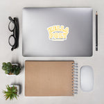 Sun Gold "HELLA POLY" Stickers